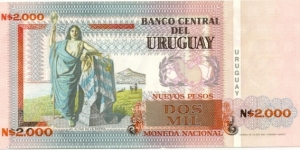 Banknote from Uruguay