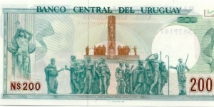 Banknote from Uruguay