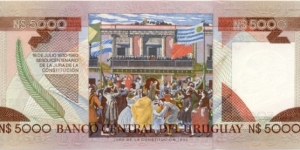 Banknote from Uruguay