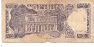 Banknote from Uruguay