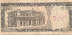 Banknote from Uruguay