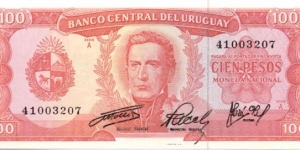 P47a - 100 Pesos 
Series - A
Signature - 2 Banknote