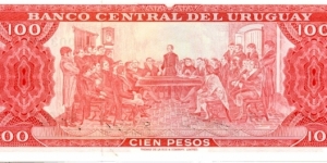 Banknote from Uruguay