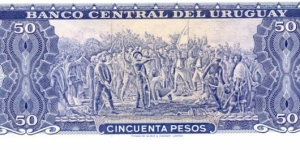 Banknote from Uruguay