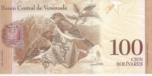 Banknote from Venezuela