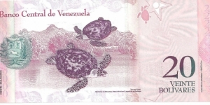 Banknote from Venezuela