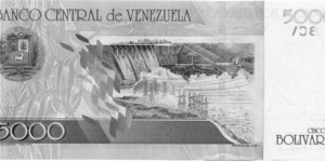 Banknote from Venezuela