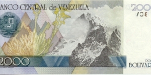 Banknote from Venezuela