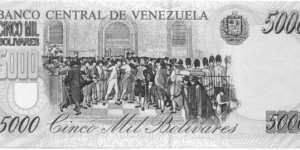 Banknote from Venezuela