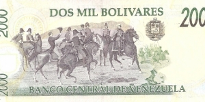 Banknote from Venezuela