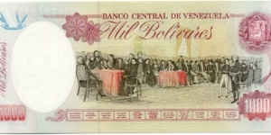 Banknote from Venezuela