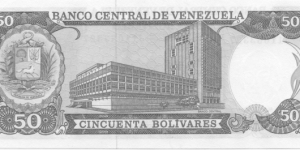 Banknote from Venezuela