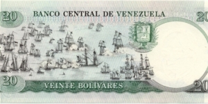 Banknote from Venezuela