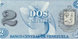 Banknote from Venezuela