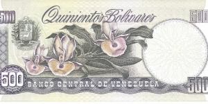 Banknote from Venezuela