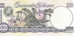 Banknote from Venezuela