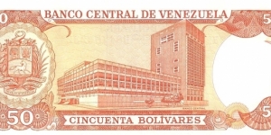 Banknote from Venezuela