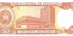 Banknote from Venezuela