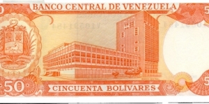 Banknote from Venezuela