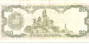 Banknote from Venezuela