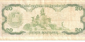 Banknote from Venezuela