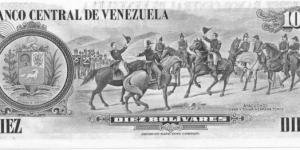 Banknote from Venezuela