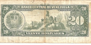 Banknote from Venezuela