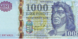  1000 Forint Banknote