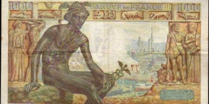 Banknote from France