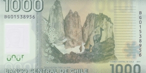 Banknote from Chile