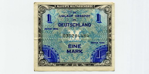 Alliierte Militärbehörde 035204484 
russian print  Banknote