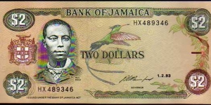 2 Dollars__
pk# 69 e__
signature: R. Rainsford__
01.02.1993 Banknote