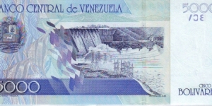 Banknote from Venezuela