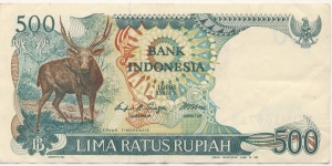 500 Rupiah Banknote