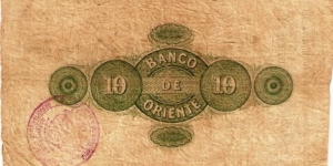 Banknote from Colombia