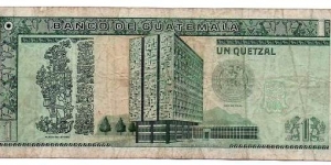 Banknote from Guatemala