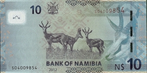 Banknote from Namibia