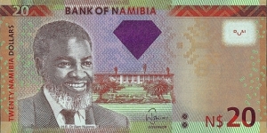 Namibia 2011 20 Dollars. Banknote