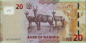 Banknote from Namibia