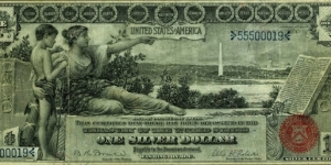 $1 Silver Certificate  Banknote