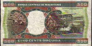 Banknote from Mauritania