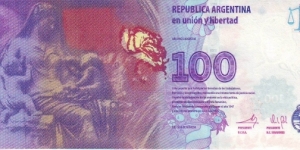 Banknote from Argentina