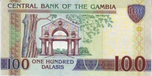 Banknote from Gambia