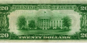 Banknote from USA