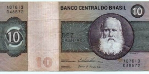 Banco Central do Brasil - 10 Cruzeiros Banknote