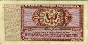 Banknote from USA