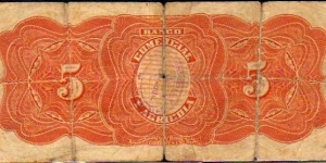 Banknote from Ecuador