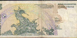 Banknote from Argentina