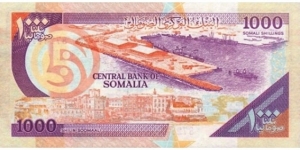 Banknote from Somalia