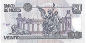 Banknote from Mexico